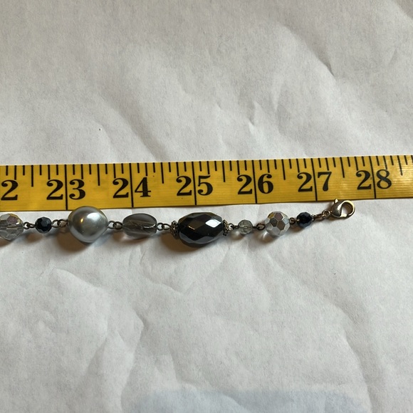 Black and Grey Necklace Lot - 2 Necklaces - Picture 9 of 10